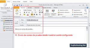 Configurar cuenta de correo en Microsoft Outlook